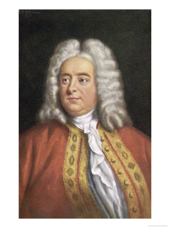 George Frederic Handel Composer - Buy this giclee print at AllPosters.com