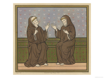 Saint Gall (On Left) He Marvels as Postumien Tells Him About His Adventures as a Missionary