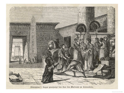 Ptolemy I Soter Inaugurates the Great Library at Alexandria