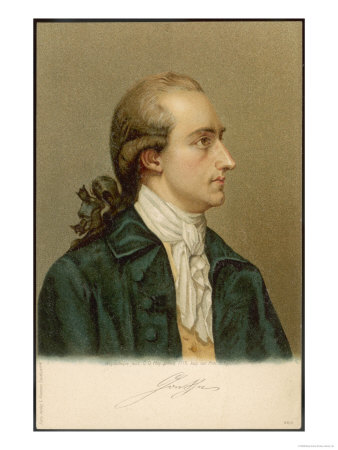 Johann Wolfgang Von Goethe German Writer and Scientist