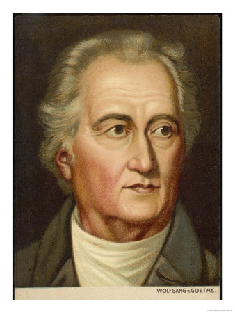 Johann Wolfgang Von Goethe German Writer and Scientist