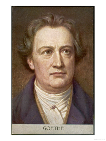 Johann Wolfgang Von Goethe German Writer and Scientist