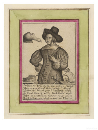 Mary Frith Aka Moll Cutpurse a Notorious Master Thief and an Ugly Who Frequently Dressed as a Man