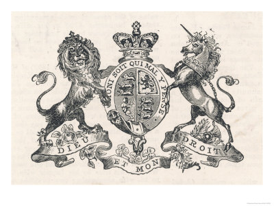 The Royal Coat of Arms of Queen Victoria