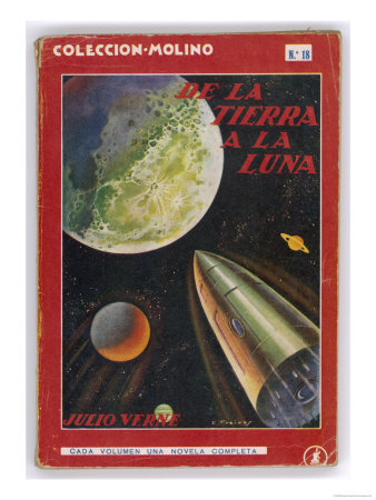 De la Terra a la Lune, The Moon-Projectile Approaches Its Destination