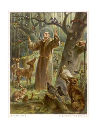 Saint Francis of Assisi, Preaching to the Animals