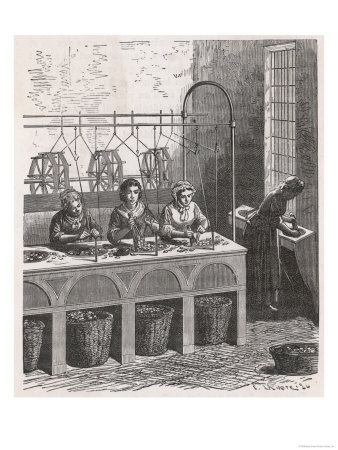 Initial Silk Extraction Carried out by Hand