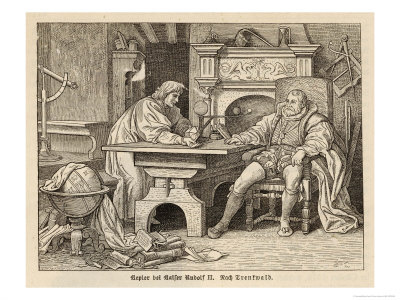 Johannes Kepler German Astronomer with Rudolf II