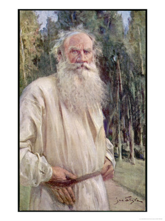 Leo Tolstoy Russian Novelist in Old Age