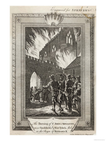 The Burning of St. John