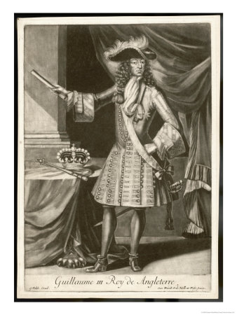 King William III William of Orange Reigned as King of England 1688-1702