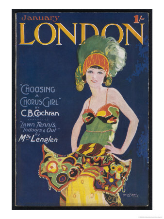 Chorus Girl of the 20s