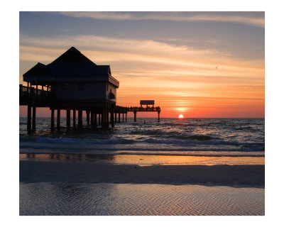 Buy Clearwater Beach Sunset, Florida at AllPosters.com