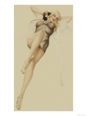 Varga Girl, October 1940 Posters