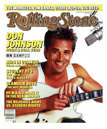 Don Johnson, Rolling Stone no. 483, September 1986