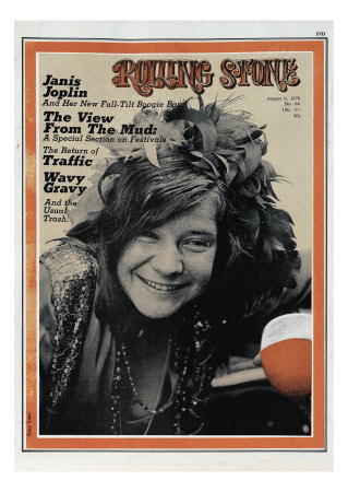 Janis Joplin, Rolling Stone no. 64, August 1970