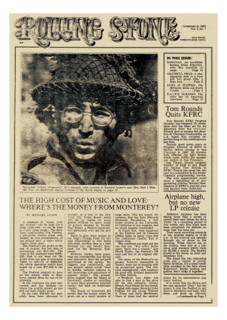 John Lennon, Rolling Stone no. 1, November 1967