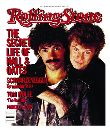 Darryl Hall and John Oates, Rolling Stone no. 439, January 1985 - Buy this photographic print at AllPosters.com