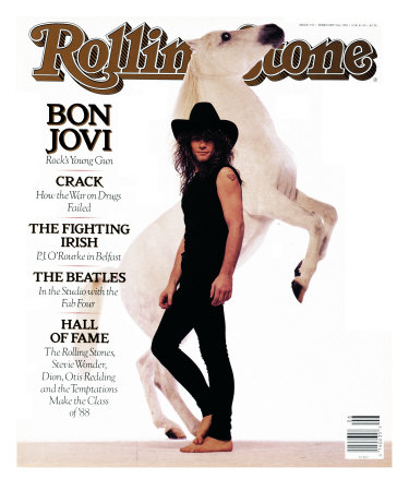 Jon Bon Jovi, Rolling Stone no. 545, February 1989