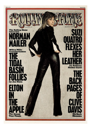 Suzi Quatro, Rolling Stone no. 177, January 1975