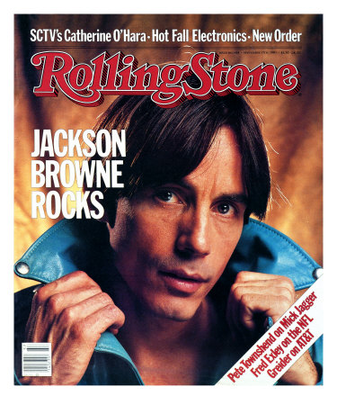 Jackson Browne, Rolling Stone no. 404, September 1983