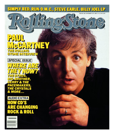Paul McCartney, Rolling Stone no. 482, September 1986