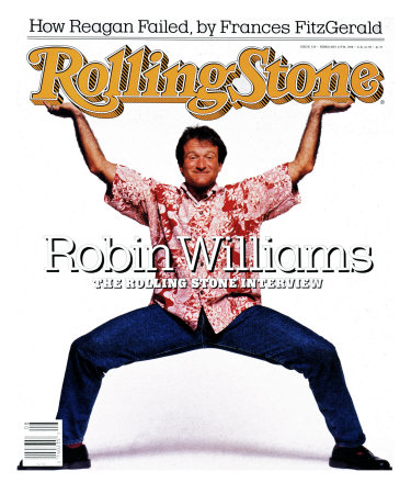 Robin Williams, Rolling Stone no. 520, February 1988