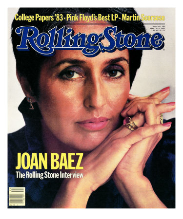 Joan Baez, Rolling Stone no. 393, April 1983