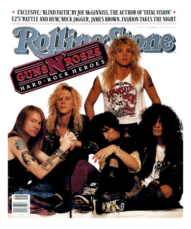 Buy Guns and Roses, Rolling Stone no. 539, November 1988 at AllPosters.com