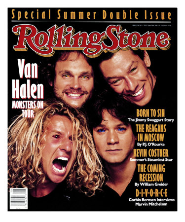 Van Halen, Rolling Stone no. 530/531, July 1988