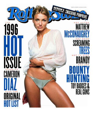 Cameron Diaz , Rolling Stone no. 741, August 1996