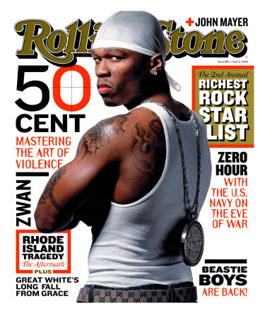 50 Cent, Rolling Stone no. 919, April 2003