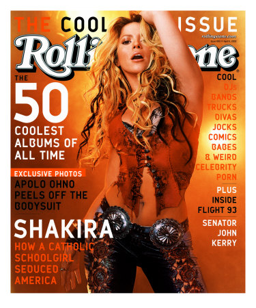Shakira, Rolling Stone no. 893, April 2002