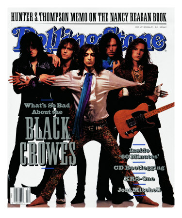 Black Crowes, Rolling Stone no. 605, May 1991 - Buy this photographic print at AllPosters.com