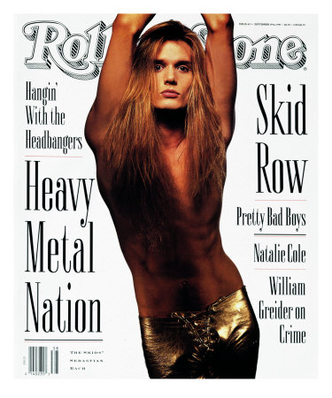 Sebastian Bach, Rolling Stone no. 613, September 1991 - Buy this photographic print at AllPosters.com