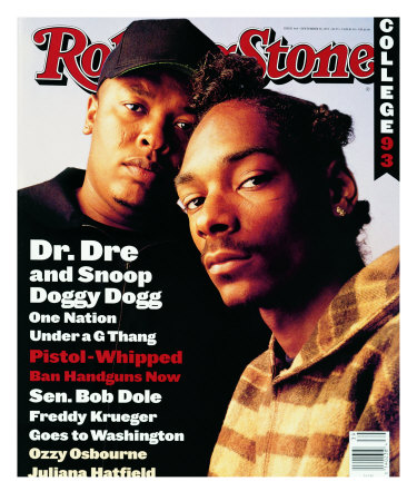 Dr. Dre and Snoop Doggy Dog, Rolling Stone no. 666, September 1993