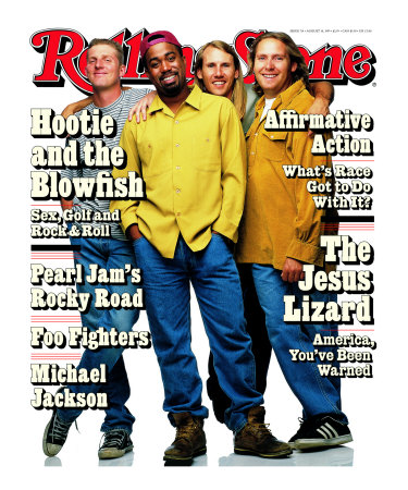 Hootie and The Blowfish, Rolling Stone no. 714, August 1995 - Buy this photographic print at AllPosters.com