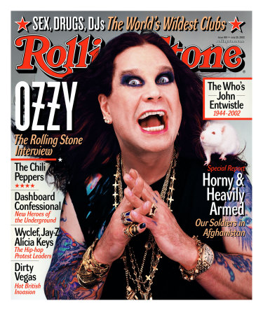 Ozzy Osbourne, Rolling Stone no. 901, July 2002