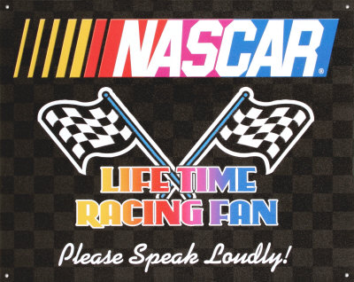 Nascar- Lifetime Racing Fan Poster