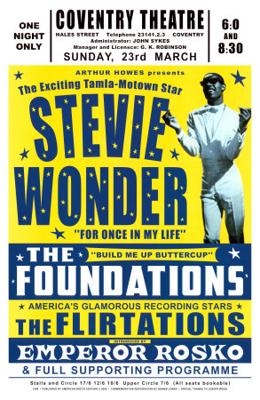 Stevie Wonder in Concert, 1969 - Buy this art print at AllPosters.com