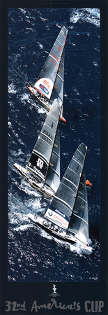 Buy Fleet to the Mark, 32nd America's Cup at AllPosters.com