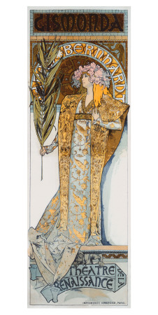 Mucha Nouveau Bernhardt Gismonda