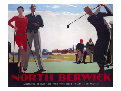 North Berwick, LNER Poster, 1923-1947