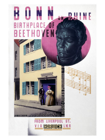 Bonn on Rhine, Birthplace of Beethoven