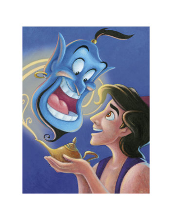 Aladdin and the Genie: The Magic Lamp