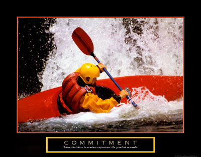 Commitment: Kayak