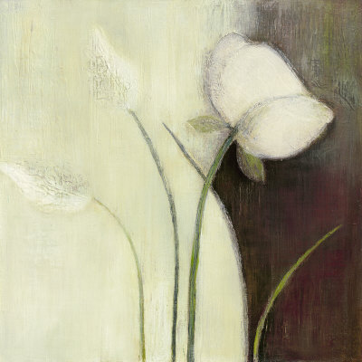 Two Leaves and One Flower