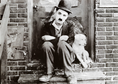 Charlie Chaplin in A Dog