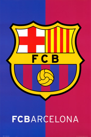 Barcelona- Crest Poster