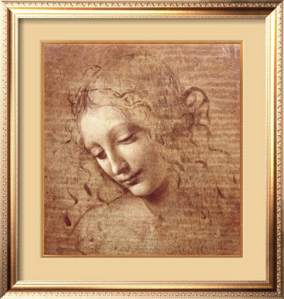 Buy Female Head (La Scapigliata), c.1508 at AllPosters.com